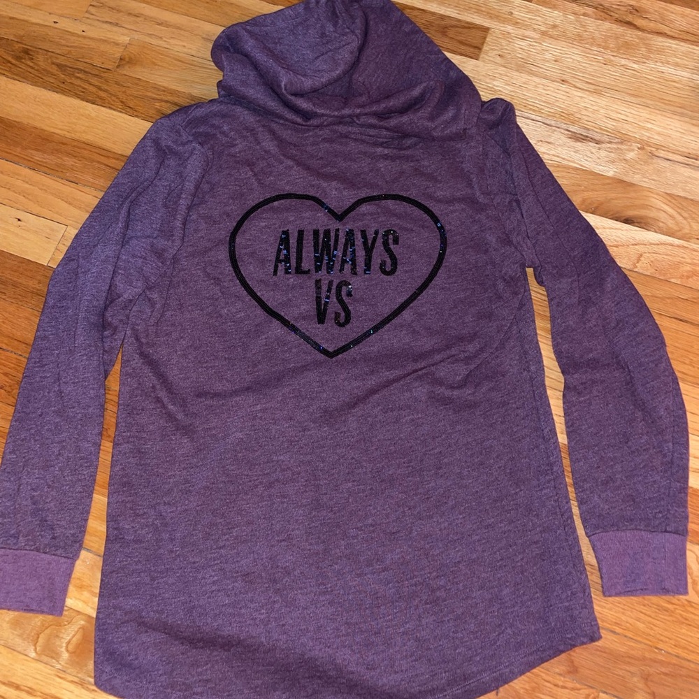 Victoria Secret long sleeve shirt with hood